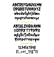 Manoyri Marker font