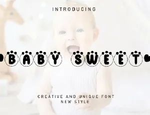 Baby Sweet Display font