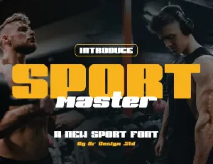 Sport Master font