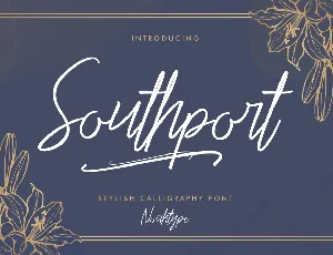 Southport Demo font