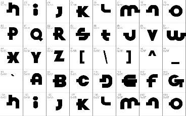 Link Parties font