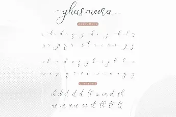 Yhasmeera Demo font