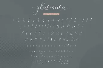 Yhasmeera Demo font