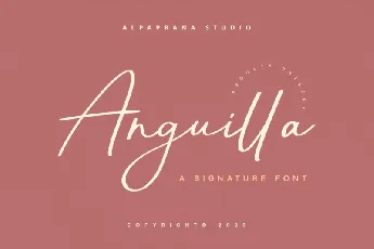 Anguilla font