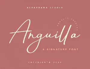 Anguilla font