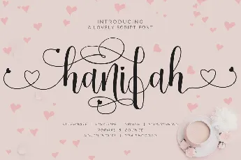 Hanifah font