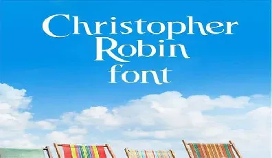 Christopher Robin font