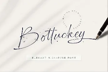 Bottuckey font