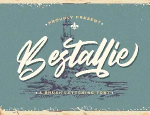 Bestallie font