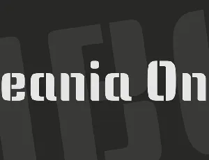 Keania One font