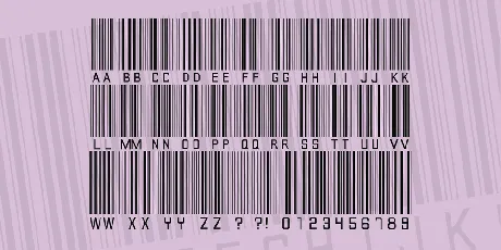 barcode font