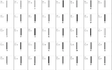 barcode font