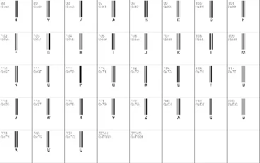 barcode font