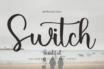 Switch font