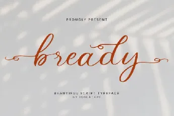 Bready font