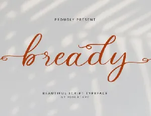 Bready font