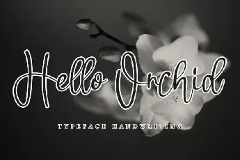 Hello Orchid Handwritten font