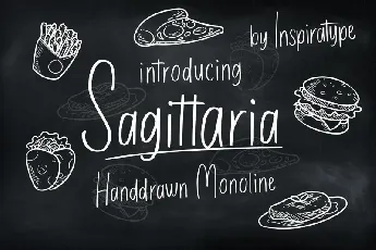 Sagittaria Handrawn Monoline font