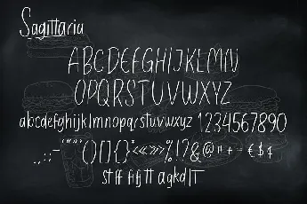 Sagittaria Handrawn Monoline font