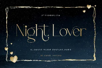 Night Lover Demo font