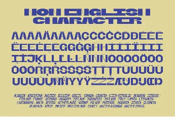 Banigar DEMO font