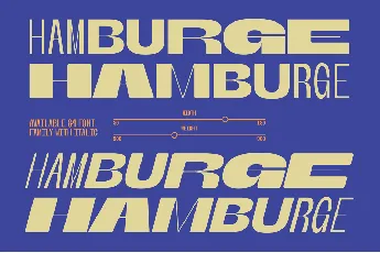 Banigar DEMO font