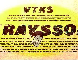 VTKS KRAYSSON font