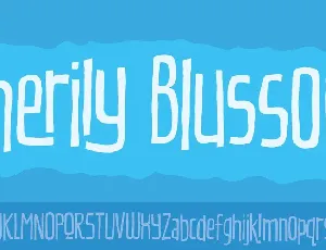 Cherily Blussom DEMO font