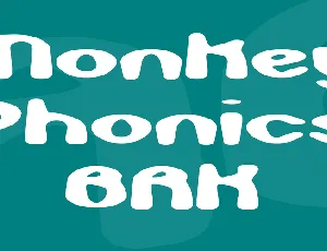 Monkey Phonics BRK font