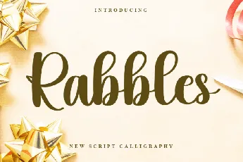 Rabbles font