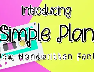 Simple Plan font