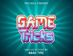 Game Tricks font