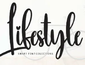 Lifestyle Script font