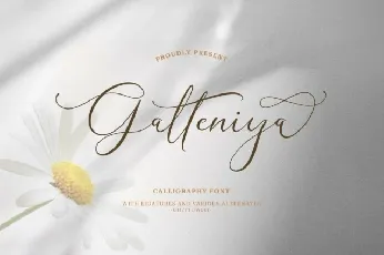 Galteniya font