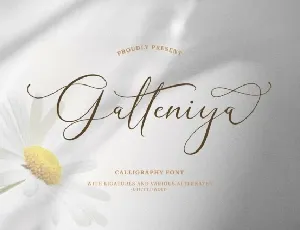 Galteniya font