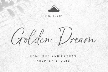 Golden Dream font