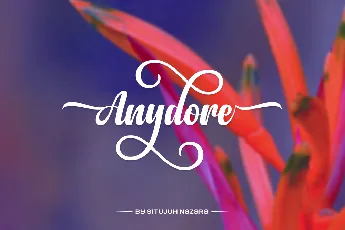 Anydore font