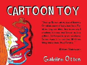 Cartoon Toy font