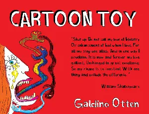 Cartoon Toy font