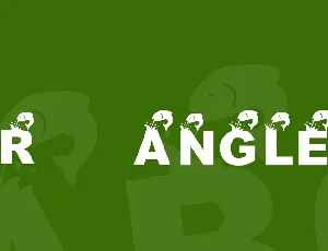 KR Angler font