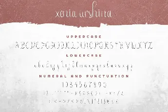 Xenia Urshina Demo font