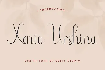 Xenia Urshina Demo font