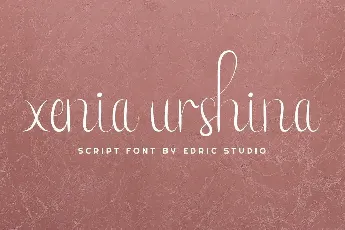 Xenia Urshina Demo font