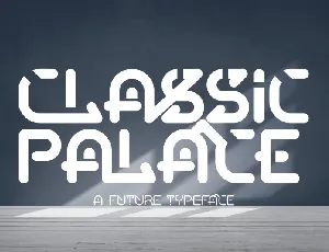 Classic Palace font