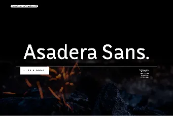 Asadera font