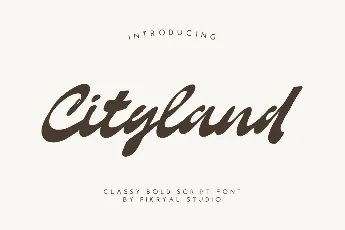 Cityland font