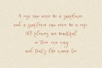 Sweet Sophie Handwritten Script font