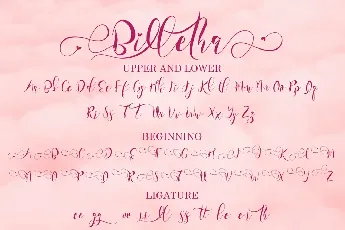 Billetha font