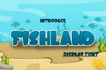 Fishland font