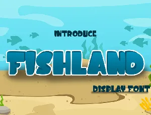 Fishland font